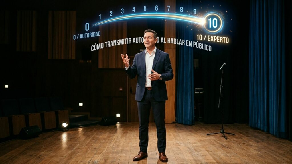 cómo transmitir autoridad al hablar en público