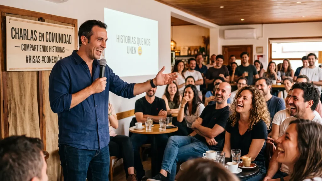 cómo usar el humor al hablar en público